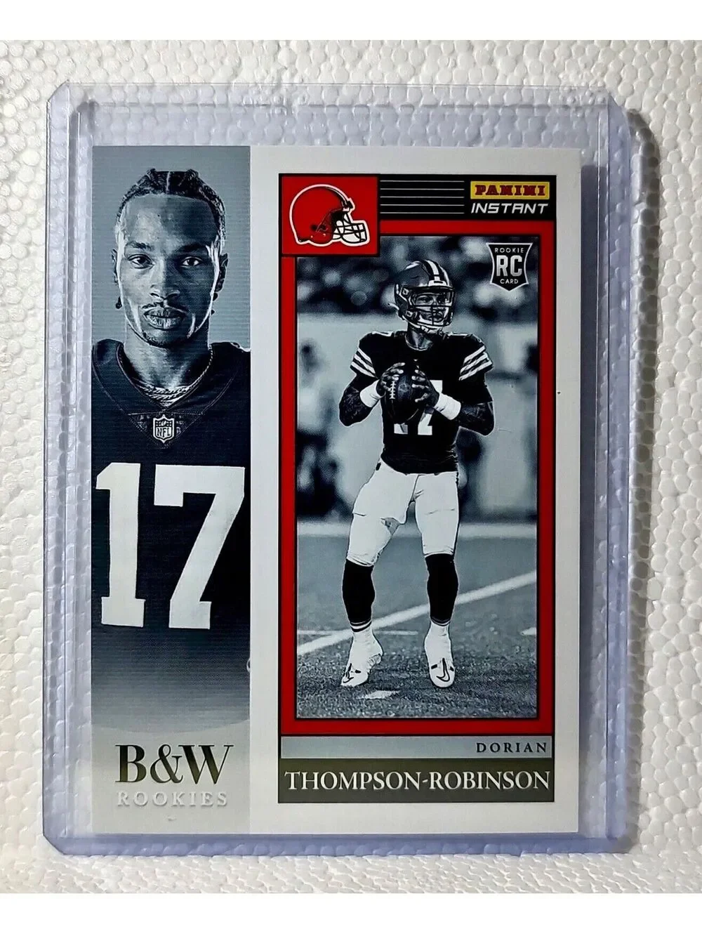 Dorian Thompson-Robinson 2023 Panini NFL #8 Black & White Rookies Card 1/216
